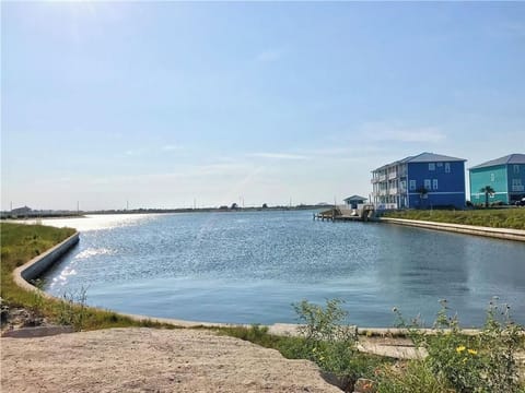 Lake Padre Canal located across this unit, no obstructions