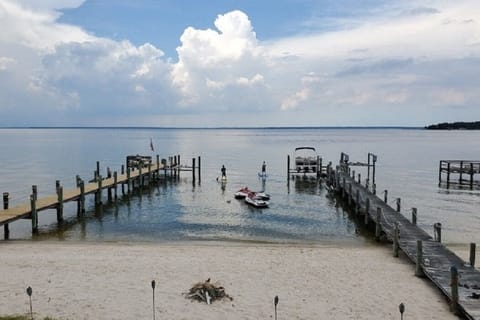 White sand beach