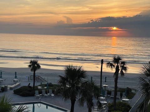 Sunrise from balcony
