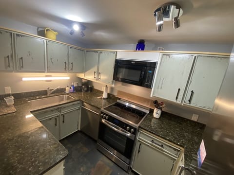 Kitchen has been remodeled