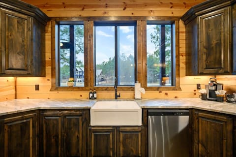 Even the kitchen has a view!