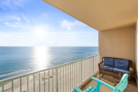 Furnished Gulf Front Balcony