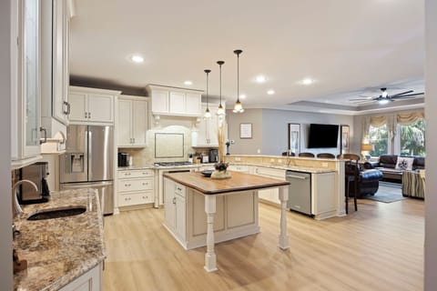 Fully Equipped Kitchen with Stainless Appliances