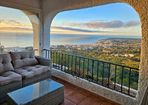Breizas Main House Balcony overlooking Costa del Azahar