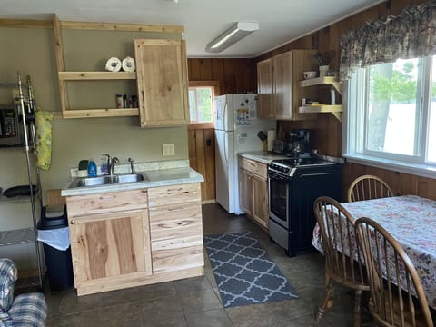 Cabin 1 kitchen,