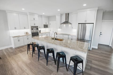 Lots of seating, double microwaves