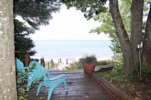 I absolutely love this view and access to Lake Michigan. 