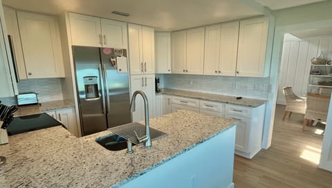 Newly remodeled kitchen