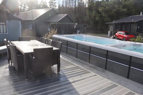 Outdoor entertainment area something for everyone 