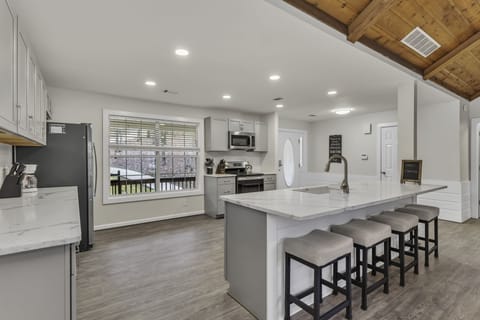 Newly renovated kitchen