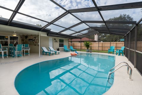 Family Fun by our Heated Swimming Pool