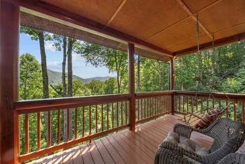 Mountain and Wooded Views from the Deck