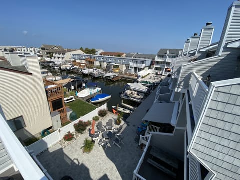 3rd Floor Master deck view of the canal 