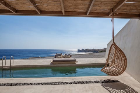 Beach villa,Heated pool,Incredible view,Agios Pavlos,Crete