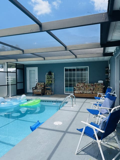 Heated pool