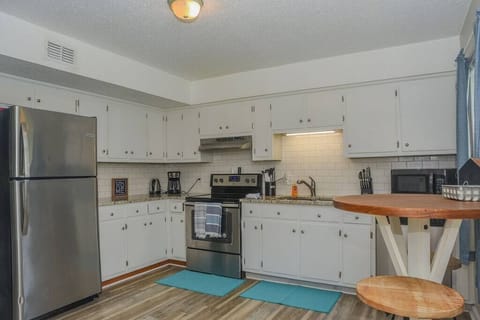 Fully equipped kitchen with everything you need for cooking