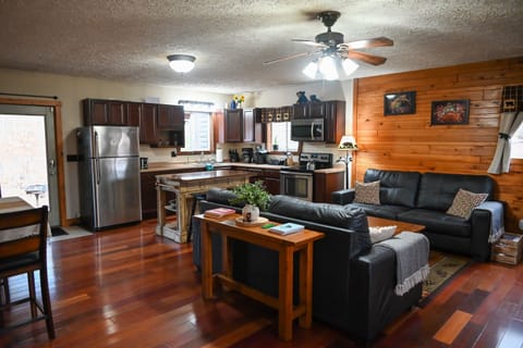 Open Concept Living and Kitchen