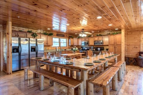 Dining Area and Kitchen