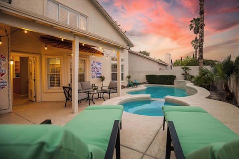 Take a dip in our sparkling swimming pool!
