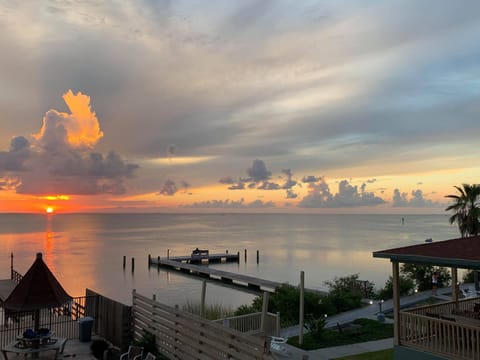 view from our balcony