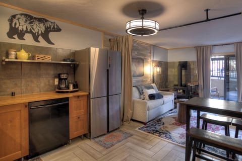 Kitchen, Dining, Living