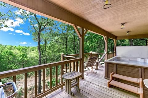 DECK & HOT TUB VIEW 1/2