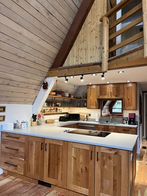 Modern kitchen is inviting for cooking family meals