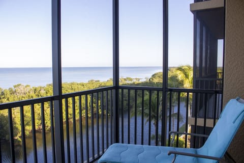 Northern View from the Lanai Overlooking Charlotte Harbor and the 
Canal.

