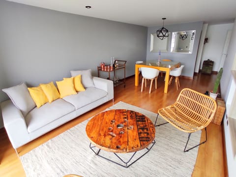 Spacious living-dining room rea to relax during your stay.