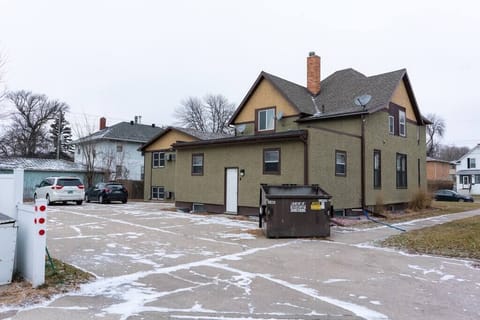 Building Rear Exterior and Parking Space