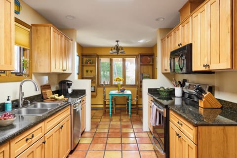 Kitchen looking to dinette.