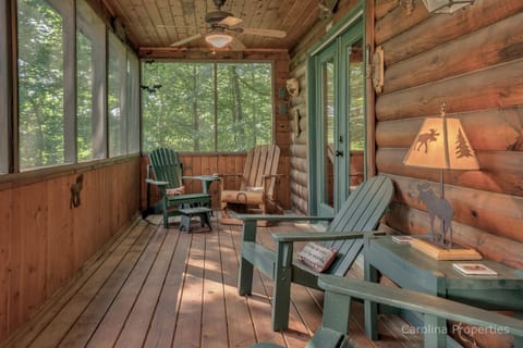 View of back deck