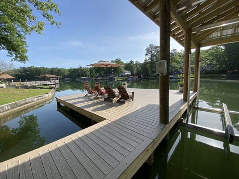 Enjoy our beautiful new dock!