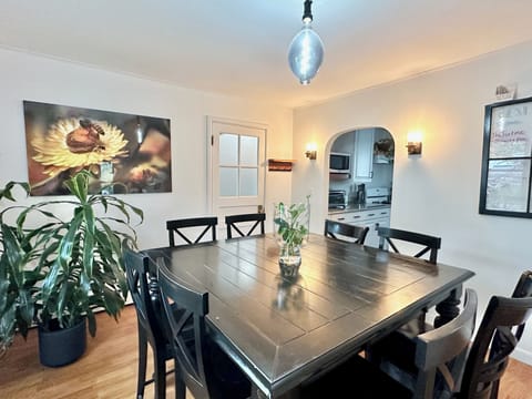Dining room with seating for 8