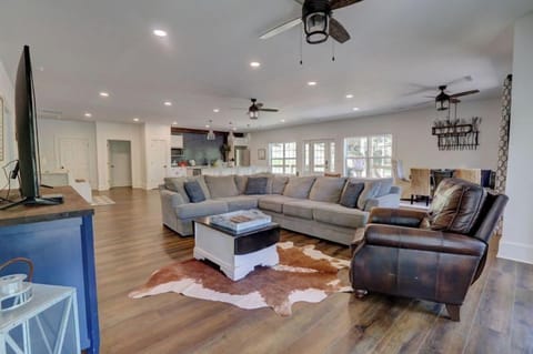 Spacious family room