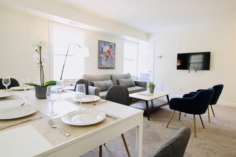 Spacious living area awaits weary travelers - perfect for unwinding after seeing the sights