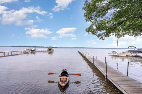 Community dock down the street