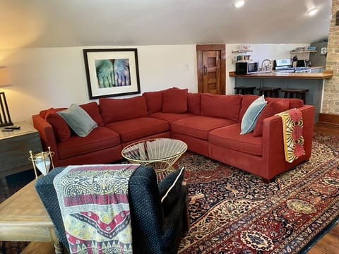 Super comfy down sofa