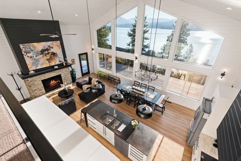 Main living space, overlooking from Loft.