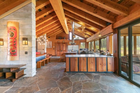 View from Dining area looking into Kitchen/ breakfast nook