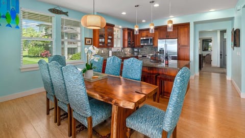 Pili Mai Resort at Poipu #10L - Dining Room & Kitchen - Parrish Kauai