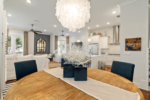 Open Living/Dining/Kitchen Area