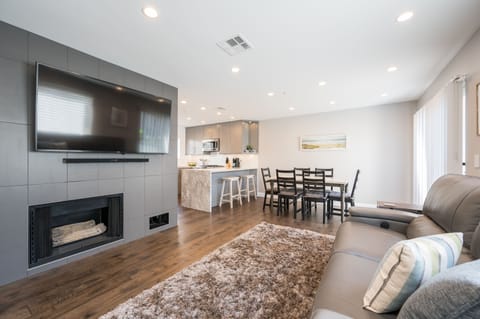 The condo welcomes in the sunshine and is quiet