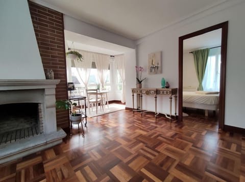 Apartamento Lurra Barrika Fireplace