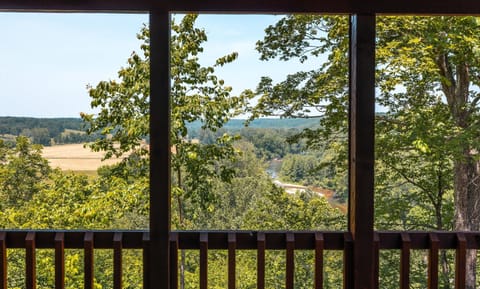 View of River From Back Deck