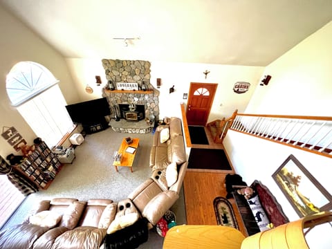 Living Area, Front door, Staircase