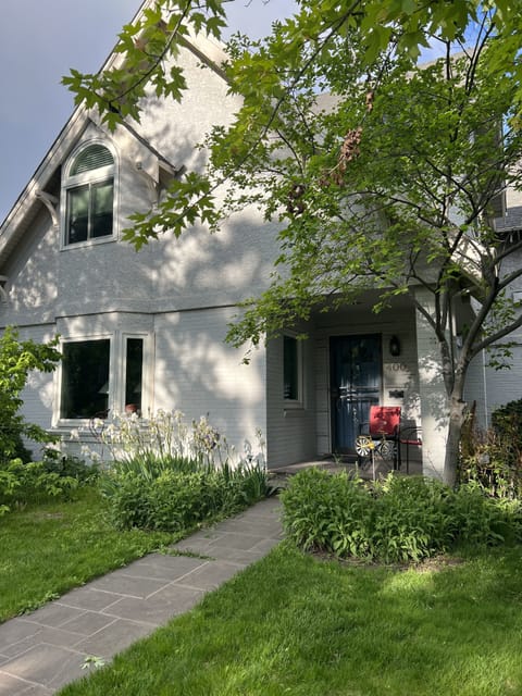 Front door.  Spring.