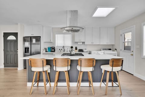 Cook up a feast in the large open kitchen