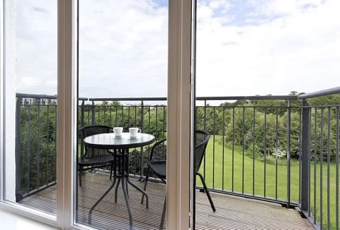 Balcony in living room