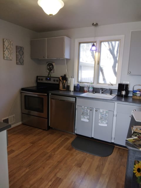 all new appliances in kitchen 